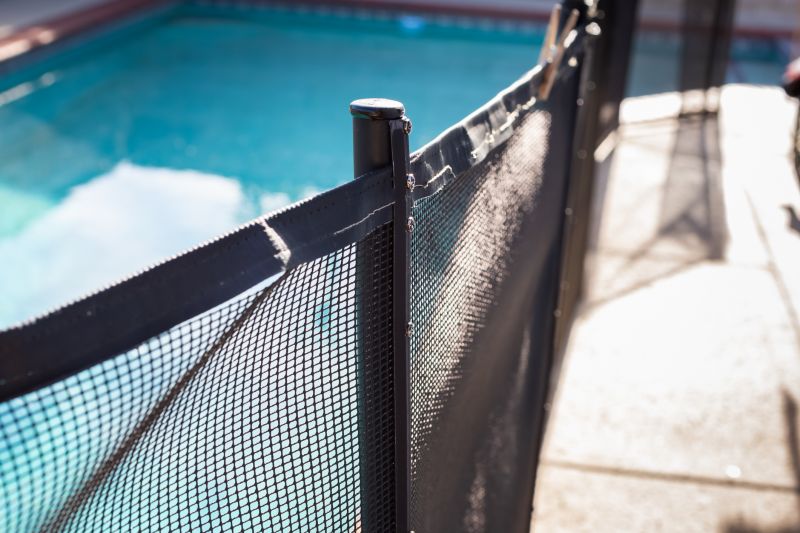 Provides clear pool visibility without obstruction